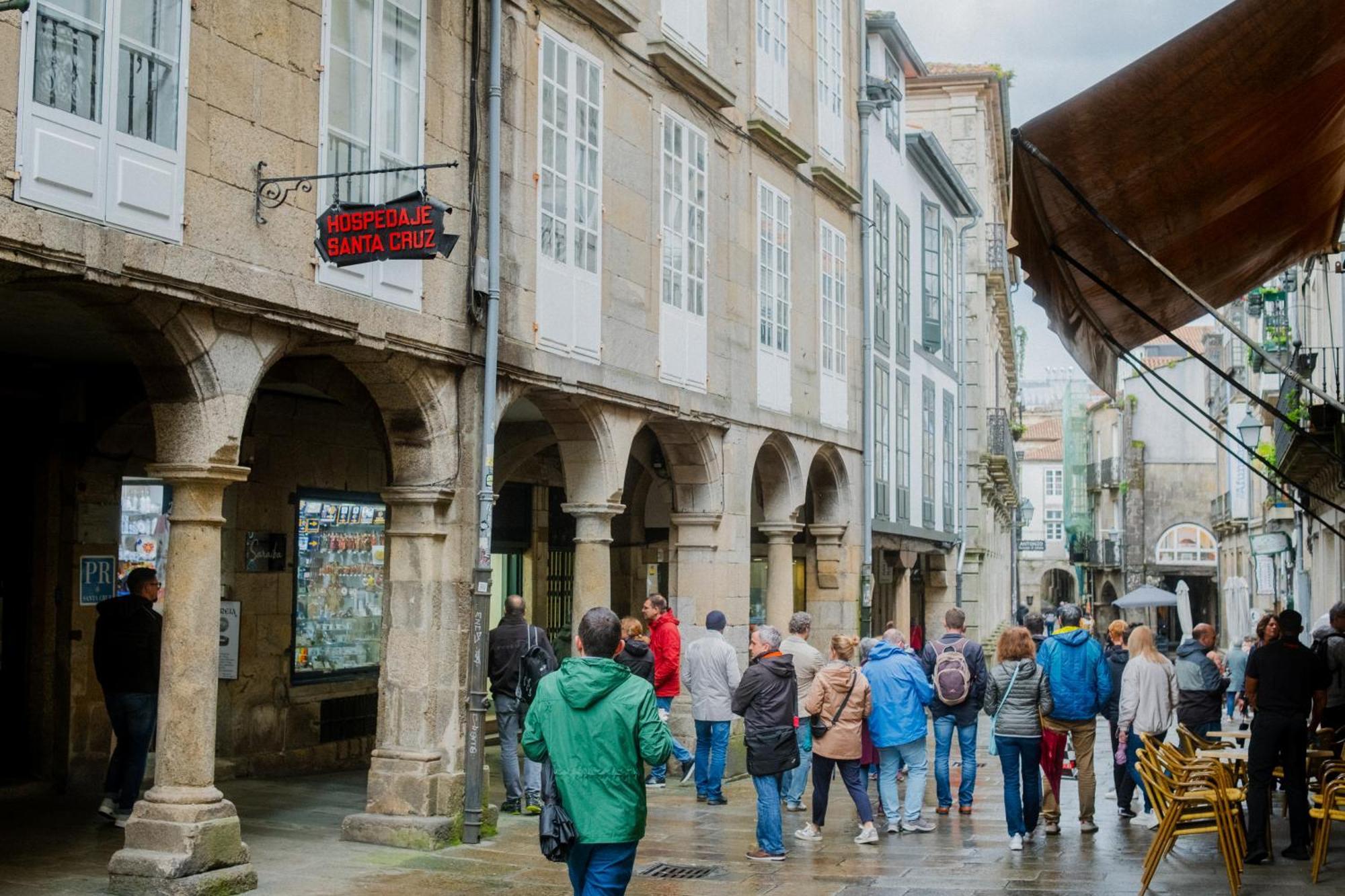 Hostal Santa Cruz Santiago de Compostela Exterior photo